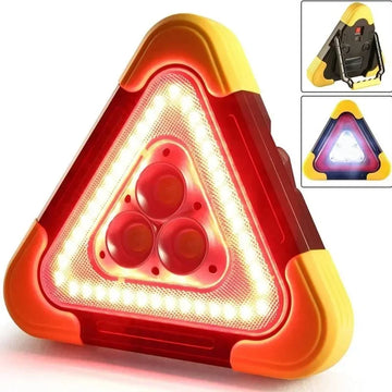 2-in-1 Solar Emergency Warning Light