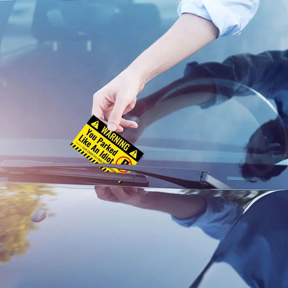 100 Bad Parking Cards – Funny Violation Notices