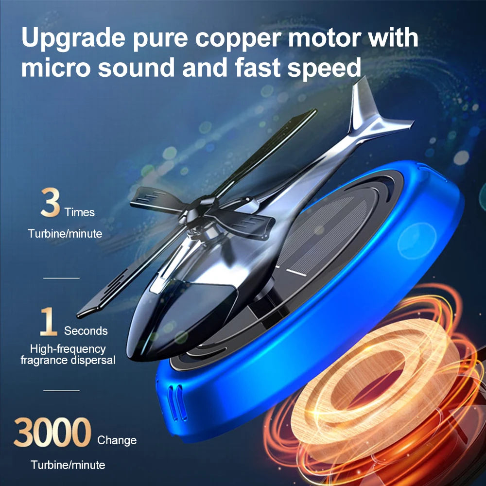 Solar Car Air Freshener Aroma Diffuser
