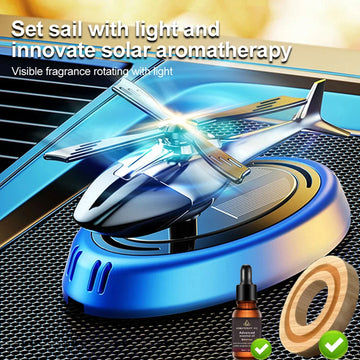 Solar Car Air Freshener Aroma Diffuser